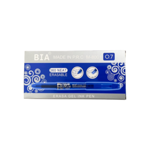 Set pixuri gel albastre cu radiera 12 Buc 9-73/13-87