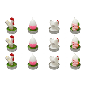 Set 12 Lumanari Decorative de Paste 10-49