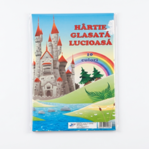 Hartie Glasata Lucioasa 10 Culori