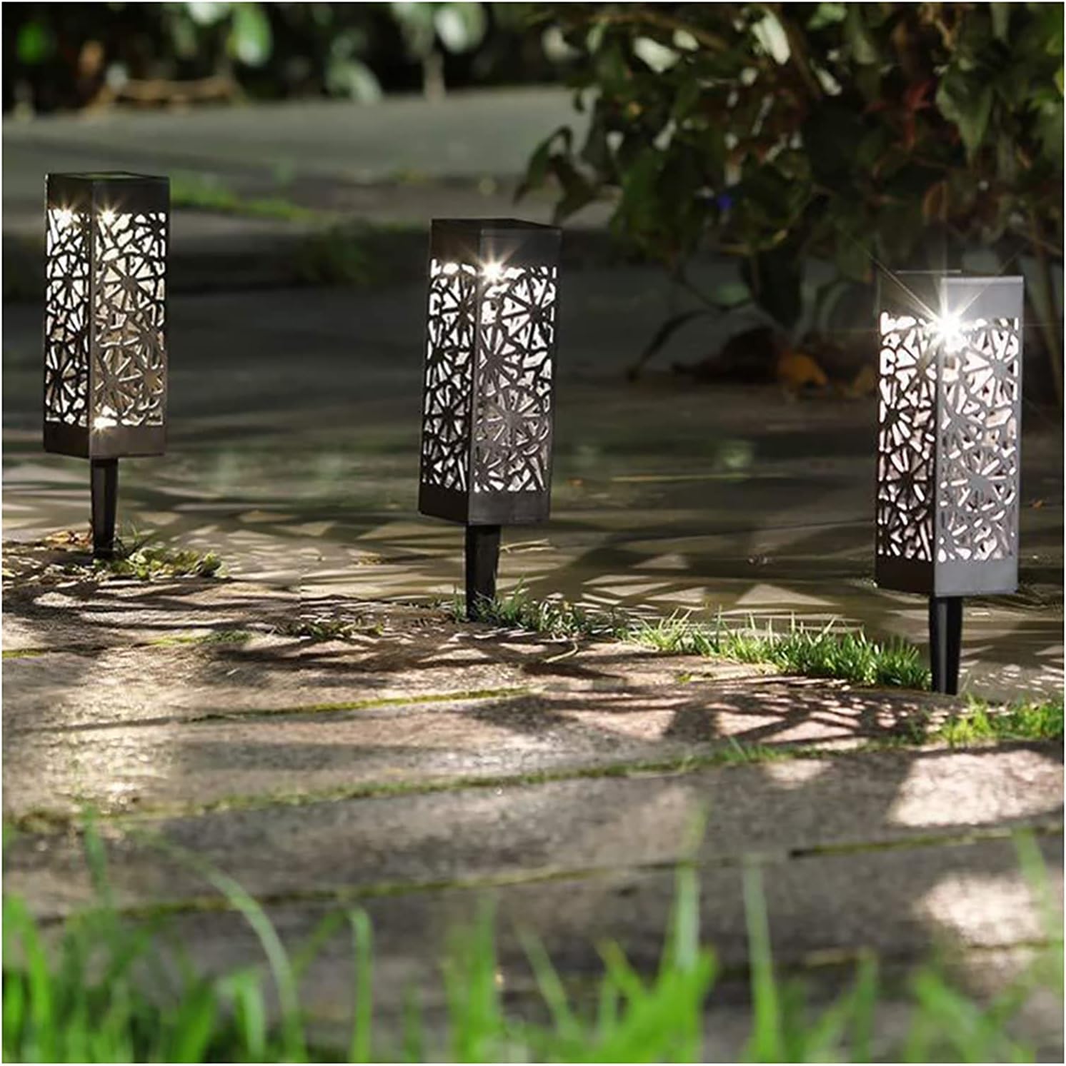 Set 4 Lampi solare model decorativ 13-10 - imagine 4