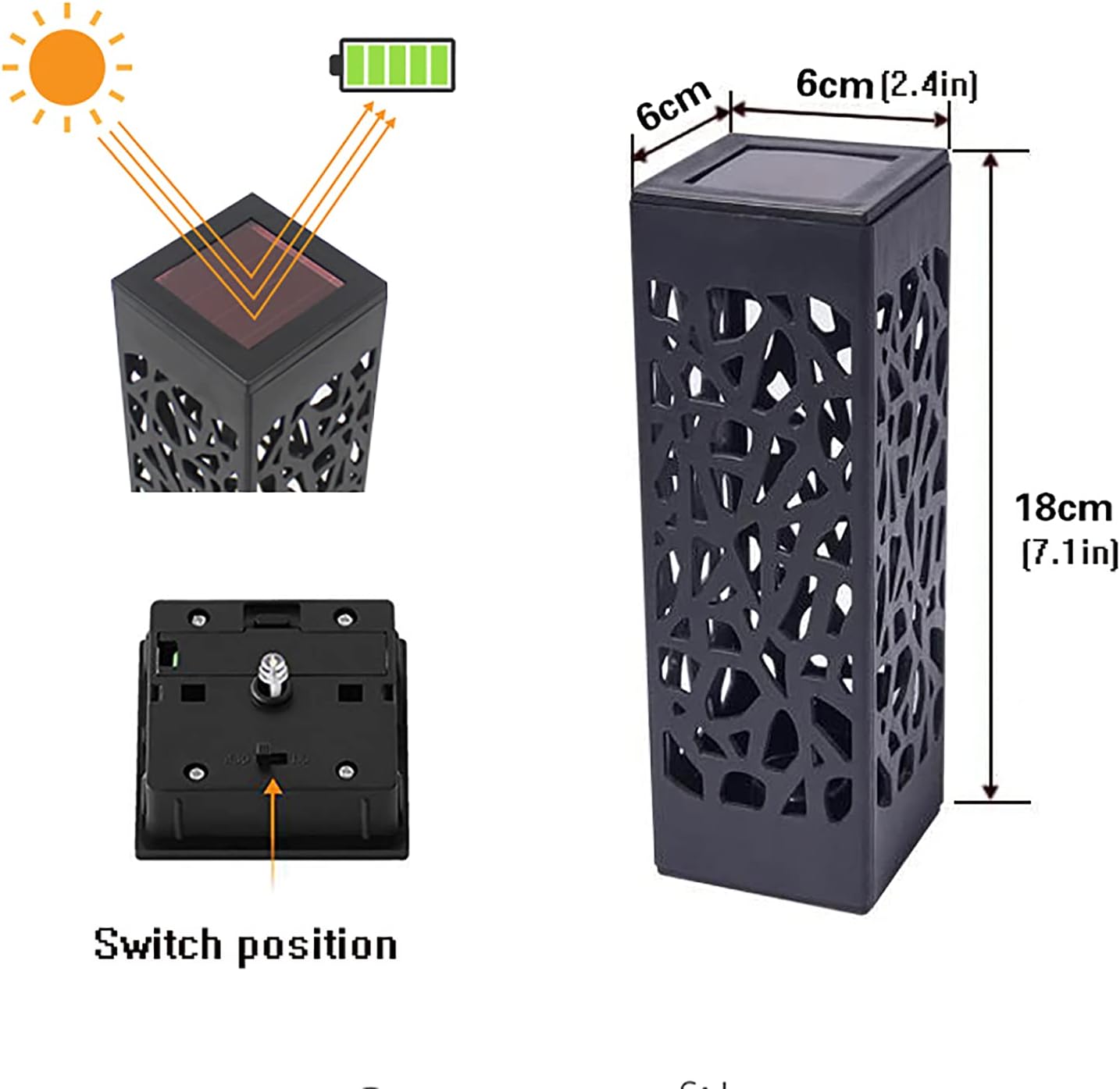 Set 4 Lampi solare model decorativ 13-10 - imagine 7