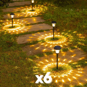 Set 6 Lampi Solare Gradina cu Lumina Calda 13-9