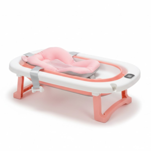 Cadita bebelusi pliabila cu termometru si suport, 75x45 cm 14-44