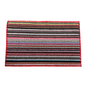 Covor textil cu dungi multicolore 35x55cm | 14-23